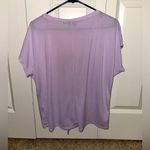 Apt. 9 Light purple tshirt with‎ tie bottom Photo 2