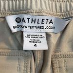 Athleta Brooklyn Textured Joggers Pants Animal Leopard Print Abalone Gray Size 4 Photo 14