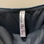 Lucy in the Sky Blue Ruched Velvet Dress Photo 4