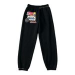 Riley Vintage All Patched Up Sweatpants in Black Racing Patches Size Medium Photo 1