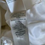 7 For All Mankind  cream linen blazer in almond Photo 3