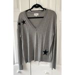 Feel the Piece  Violetta Star V Neck Thumbhole Sweater Photo 1