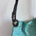 Mulberry Mitzy Medium Hobo Crossbody Messenger Emerald Pebbled Photo 2