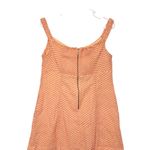 Free People  White Peach Combo Mini Dress Off Shoulder Eyelet XL Photo 3