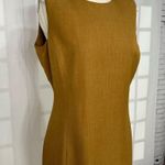 Pret a Porter Suits camel Brown sleeveless Sheath Dress Size 12 Photo 1