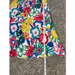Boden Lilah Multiway Dress Size 6 Halter Strapless Smocked Back Colorful Floral Blue Photo 9