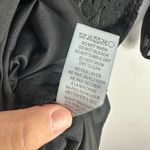 Adrianna Papell 6 Black Lace Sheer Sleeve Dress Classic Elegant Cocktail Party Photo 7