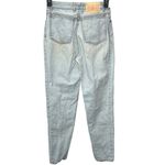 Bongo Vintage  Womens Tapered Light Washed Jeans Juniors Size 11 Destroyed Photo 1