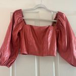 Nordstrom Leather Top Photo 0