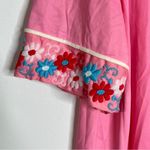 Vintage 1960’s JCPenny Pink Embroidered Night Robe Dress Size M Photo 4