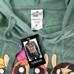 Cartoon Network NWT The Powerpuff Girls Graphic Print Pullover Hoodie Women’s Size XL Green Photo 4