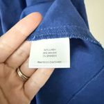 Eileen Fisher Linen Blend Shirt Dress in Royal Blue - Size XS Photo 5