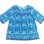 Like New Vermont Country Store Blue
Floral A Photo 0