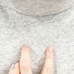 Anthropologie Daily Practice Womens Cozy Cowl Neck Sweatshirt Dress Size XS Gray Photo 6