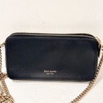 Kate Spade  Bulldog Double-Zip Mini Chain Strap Black Crossbody Photo 4