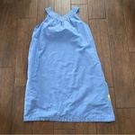 secret treasures Vintage  Blue Sleeveless House Dress with Pockets size M Photo 4