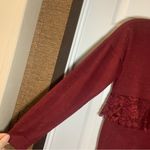 Joe Boxer NWT Maroon/Red Lace Accent Top size Small Photo 4