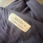 BAILEY 44 One Shoulder Neck Detail Navy Sheath Dress Size Medium Knit Photo 10