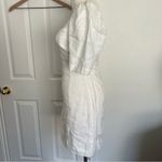 Wilfred Aritzia  Fatale Puff Sleeve Mini Dress White Photo 7