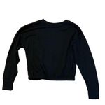 Pink Rose Cozie by Cherry Comb Sweatshirt Black Size XS Photo 3