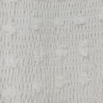 Kandra Womens Dress Medium White Smocked Flutter Sleeve Swiss Dot Flowy Midi NEW Photo 4