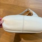 Etienne Aigner Vtg Purse Cream Leather Hobo Handbag Photo 6