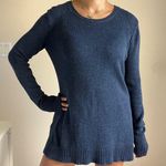 H by Halston Women's Navy Blue Crewneck Sweater Size XS Photo 0