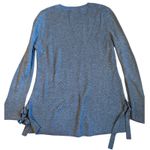 Banana Republic  Women's Gray Knit Sweater‎ Side Tie Tunic Size Small Photo 1