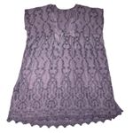 Young Fabulous and Broke Young Fabulous Broke Boxy Kaftan Dress M‎ Embroidered Eyelet Mumu Oversized Boho Photo 9