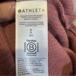 Athleta  Coastal Luxe Waffle Hoodie in Tawny Rose Pink Size Small Photo 9
