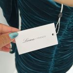 Lovers + Friends  Andie Mini Dress Deep Teal Velvet Photo 7