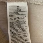 Gap  Women's Beige Tan Chiffon Long Sleeve Oversized Button Down Shirt Top Sz XL Photo 3