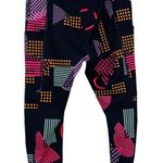 Tek Gear Multicolor Allover Print Cropped Workout Leggings Photo 1