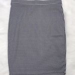 Forever 21 Black & White Houndstooth Pencil Skirt Photo 2