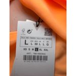 ZARA  NWT Orange Slip Mini Dress Large Spaghetti Strap Backless Party HoCo Skimpy Photo 5