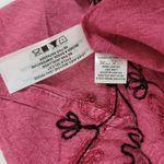 Beach By Exist Womens Romper Small Pink V-Neck Tassels Spaghetti Strap Photo 7