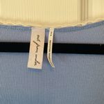 Urban Outfitters Out From Under  Blue Long Sleeve Crop Top BabyDoll Scoop Neck Photo 3