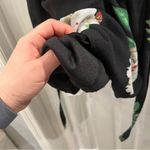 Grace Karin  Women’s Black Spaghetti Strap Floral Mini Dress Sz Large Photo 5