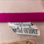 Emilio Pucci Vintage  nightgown with full lace & button front and pockets petite Photo 4