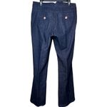 Style & Co . Sailor Blue High Rise Flare Denim Jeans Size 10 Photo 4