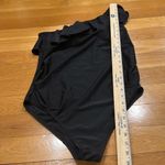 Motherhood Maternity Beach Bump by  black one pieces swimsuit size medium. Photo 1