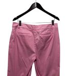 Talbots Women The Perfect Crop Pants 12 Pink Stretch Capri Preppy Coastal Beach Photo 4