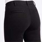 Betabrand  black straight leg classic dress pant yoga pants Photo 10