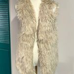Evereve Dylan melange Sherpa faux fur vest - small Photo 1