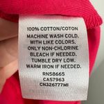 Caslon Nordstrom Women's Vibrant Red Cotton Scoopneck Tank Top Everyday Layering Photo 3