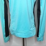 PINK - Victoria's Secret PINK VICTORIA’S SECRET Pink Ultimate Mint Blue Green Half Zip Pullover Small Photo 4