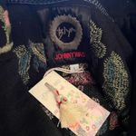 Johnny Was $585 NWT  Embroidery Sequin Floral Blazer Size L Sweater Coat Photo 5