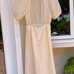 ZARA NWT beige  midi dress Photo 3