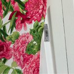 Natori NWT  Pink Peony Print Satin Midi Nightgown with Adjustable Straps Photo 1