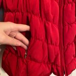 EUC INC International Concepts women’s red puffer zip winter coat jacket XL Photo 2